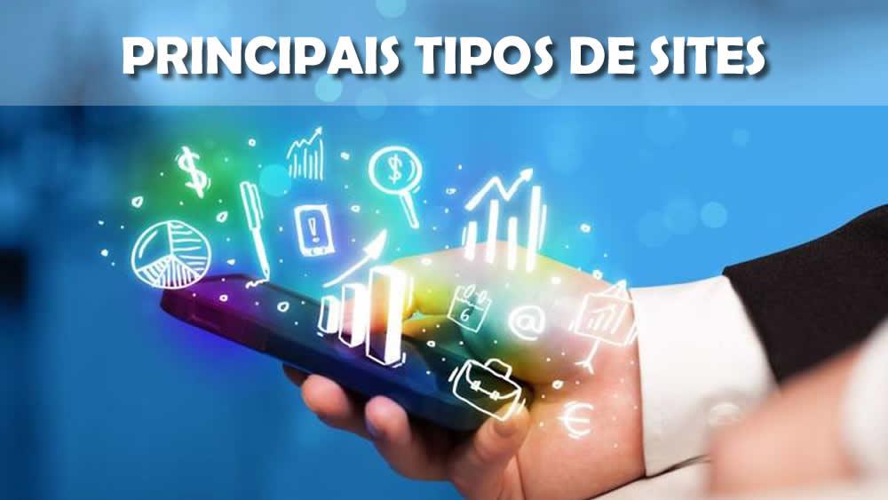 Principais tipos de sites